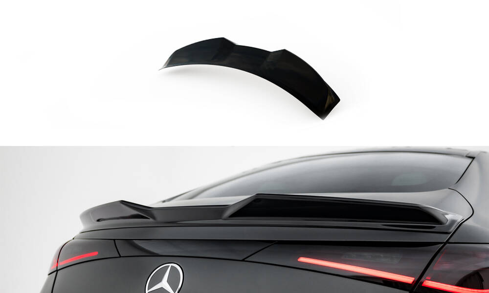 Spoiler Cap 3D Mercedes-Benz CLE AMG-Line C236 Maxton Glanzend zwart