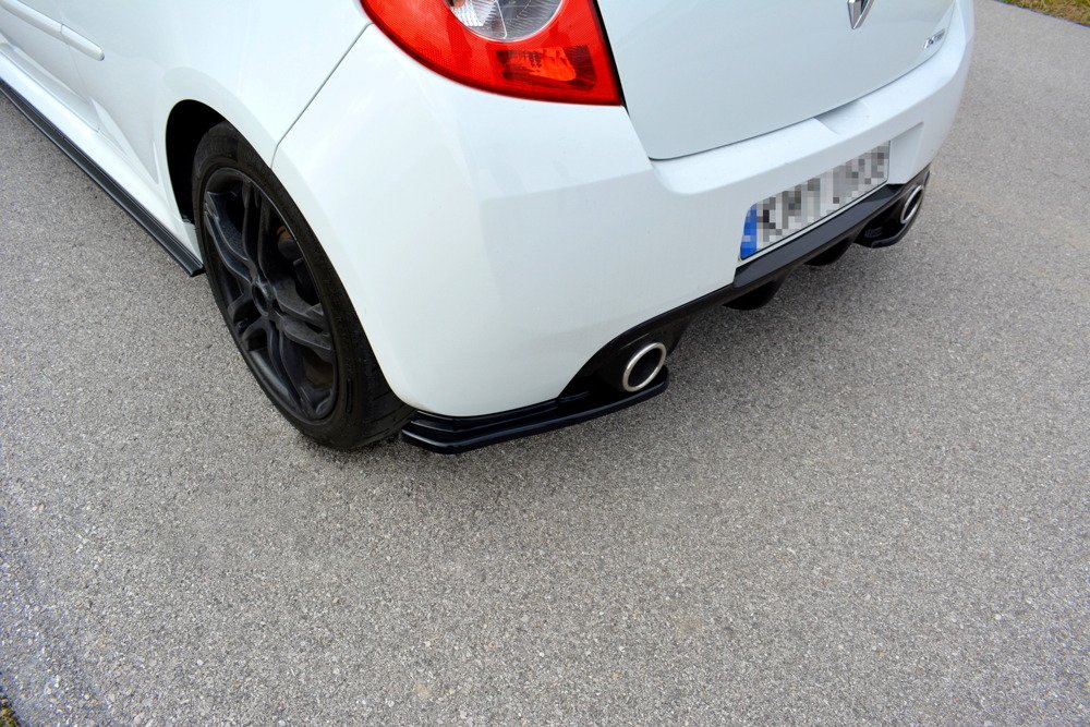 Zijduffers Renault CLIO RS MK3 Facelift Glans zwart