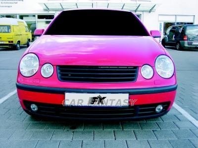 Grill zonder Embleem VW Polo 9N 01-05 zwart