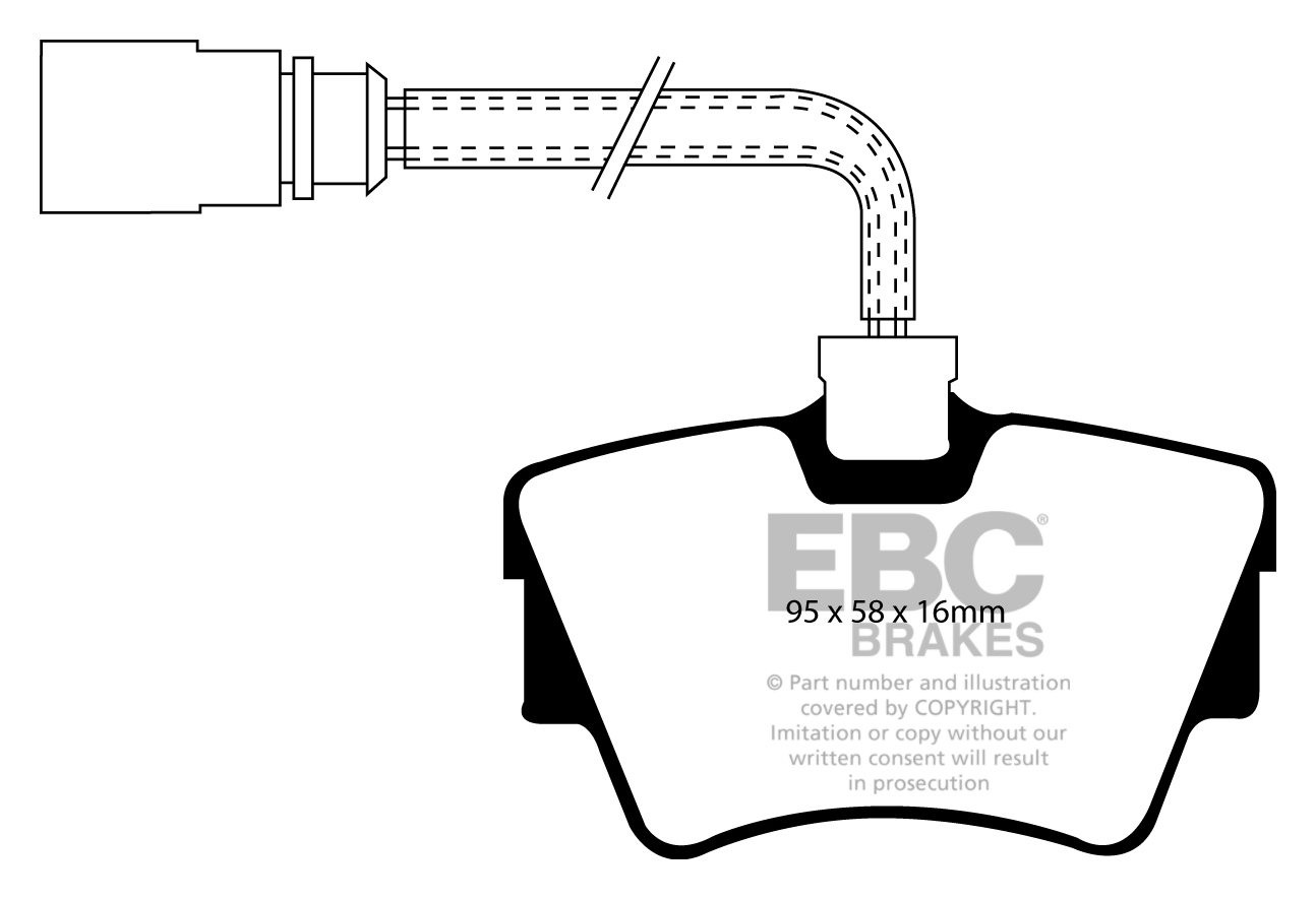 EBC Brakes VW BEDRIJFSWAGEN Transporter (Kombi)/Camper Van 2.8 9