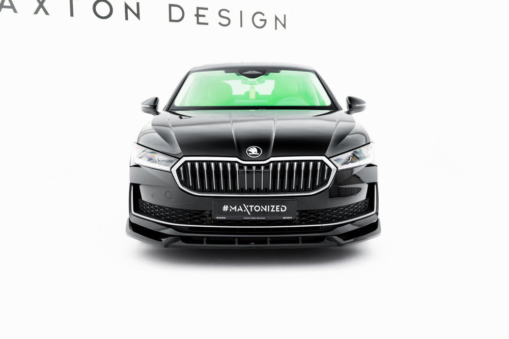 Voorspoiler V.2 Skoda Superb Mk4