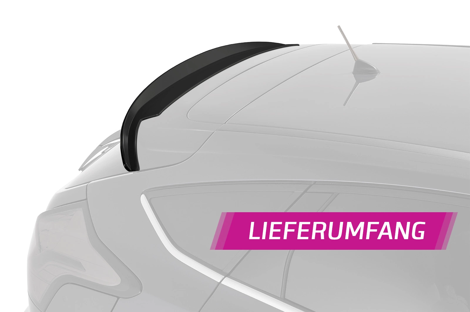 Achterspoiler Ford Focus MK3 2010–2018 – CSR Automotive – Glans Zwart