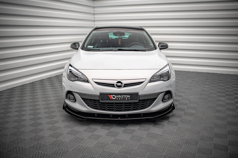 Voorspoiler met Canards Opel Astra J GTC OPC-Line Maxton Street Pro