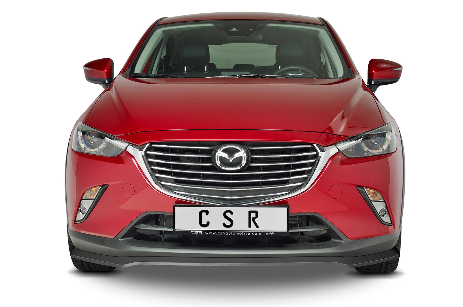 Voorspoiler Mazda CX-3 Glans Zwart – CSR Automotive