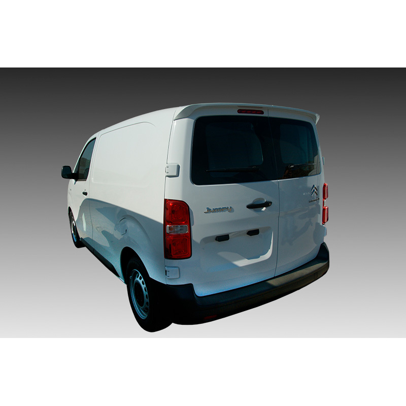 Dakspoiler  Citroën Jumpy/Dispatch/Spacetourer & Peugeot Expert III/Traveller & Toyota Proace 2016- & Opel Vivaro C/Zafira Life 2019- & Fiat Scudo/Ulysse 2022- (met 2 achterdeuren) (PU)