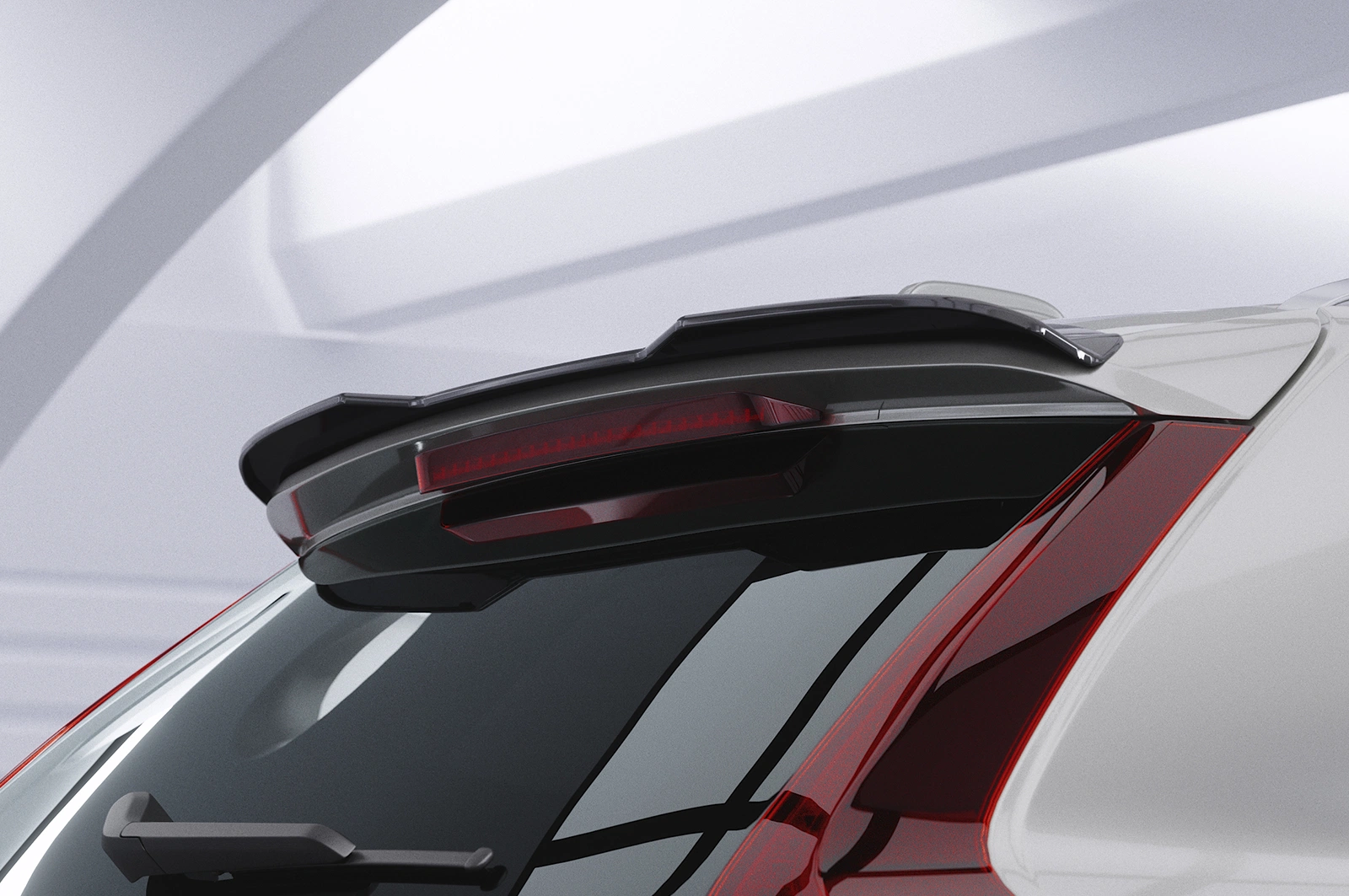 Achterspoiler Volvo XC60 (SPA) Glans Zwart van CSR Automotive (2017-)