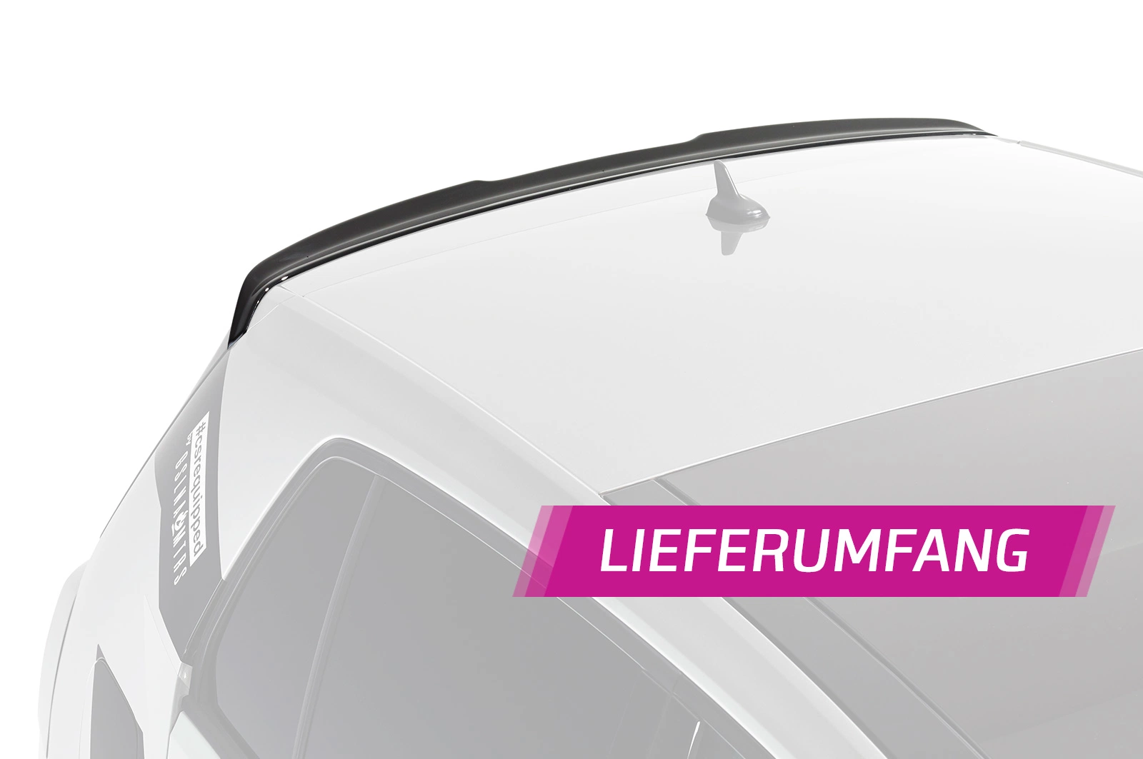 Achterspoiler VW Golf 7 Basis 2012–2019 – CSR Automotive – Glans Zwart