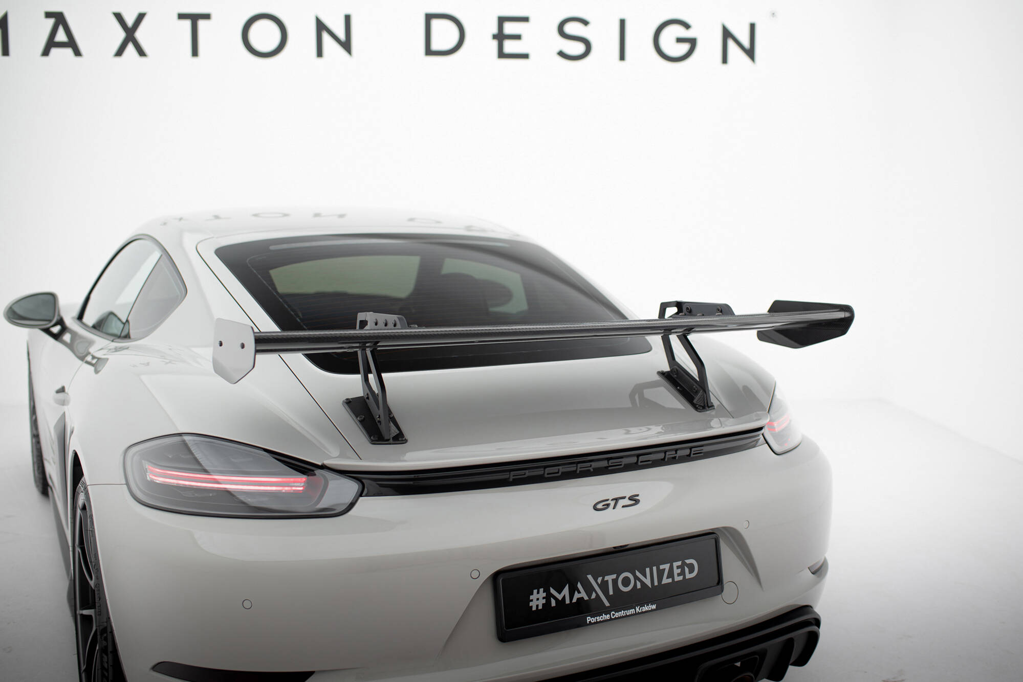 Carbon Spoiler V.2 Porsche 718 Cayman 982C Maxton
