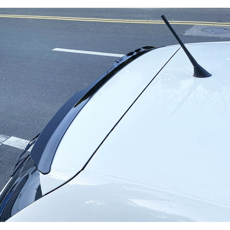 Dakspoiler (Spoiler Cap)  Volkswagen Polo 6R/6C 2009-2017 (ABS Glanzend zwart)