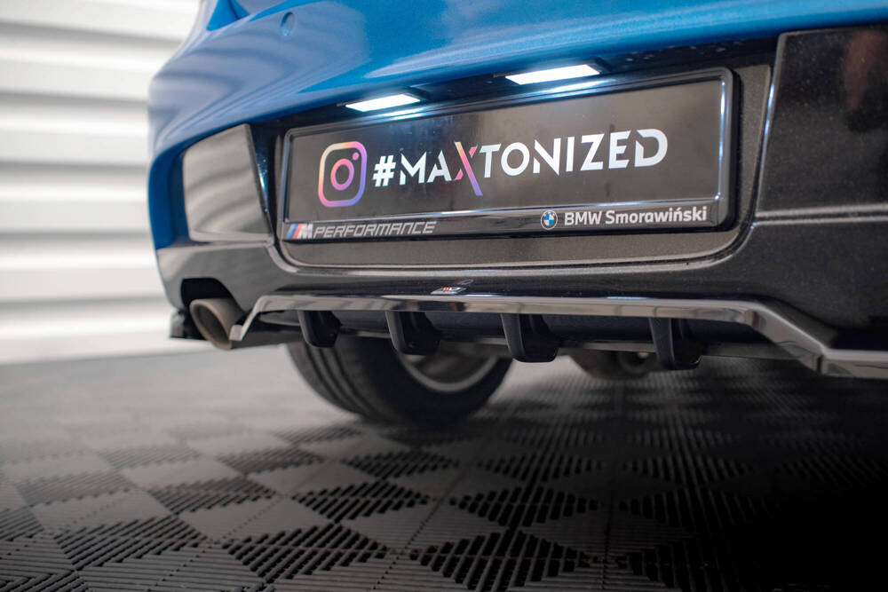 Diffuser BMW 1 Serie M Pakket E87 Maxton Glans Zwart