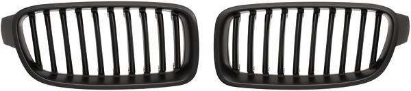 Grill Nieren BMW 3 Serie F30 Zwart mat