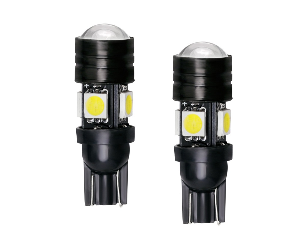 T10 4SMD + Lens 5050 LED lamp Ice white