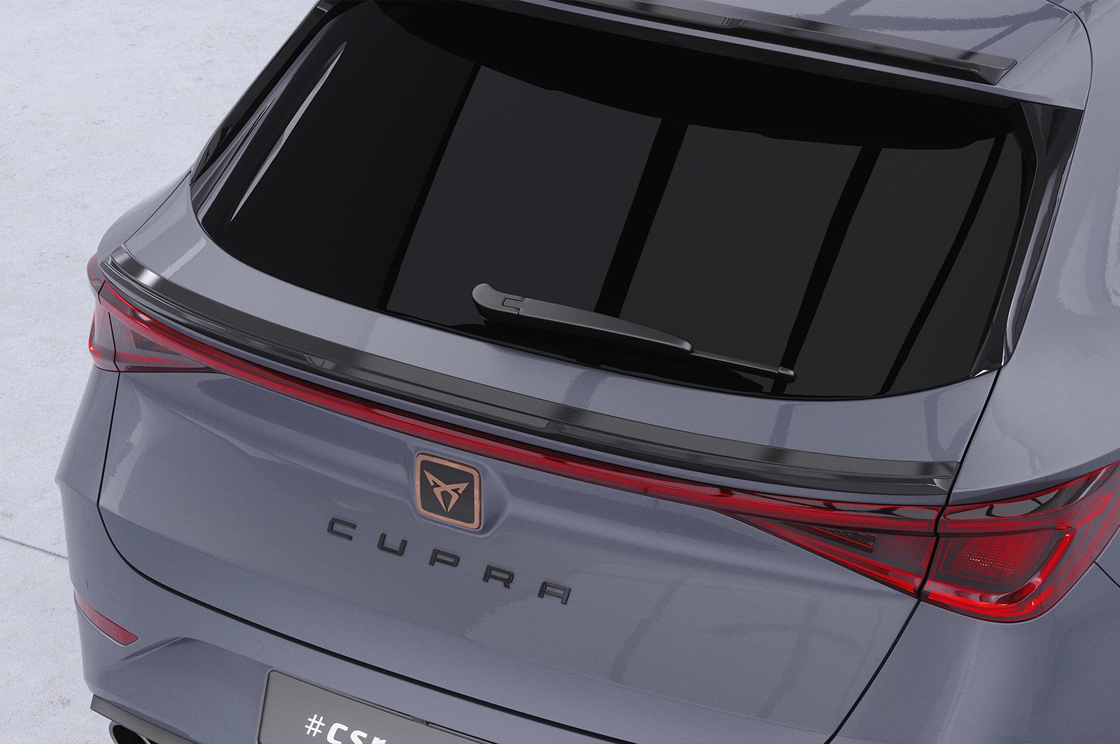 Achterspoiler Seat / Cupra Leon 4 (Typ KL) ST glans zwart