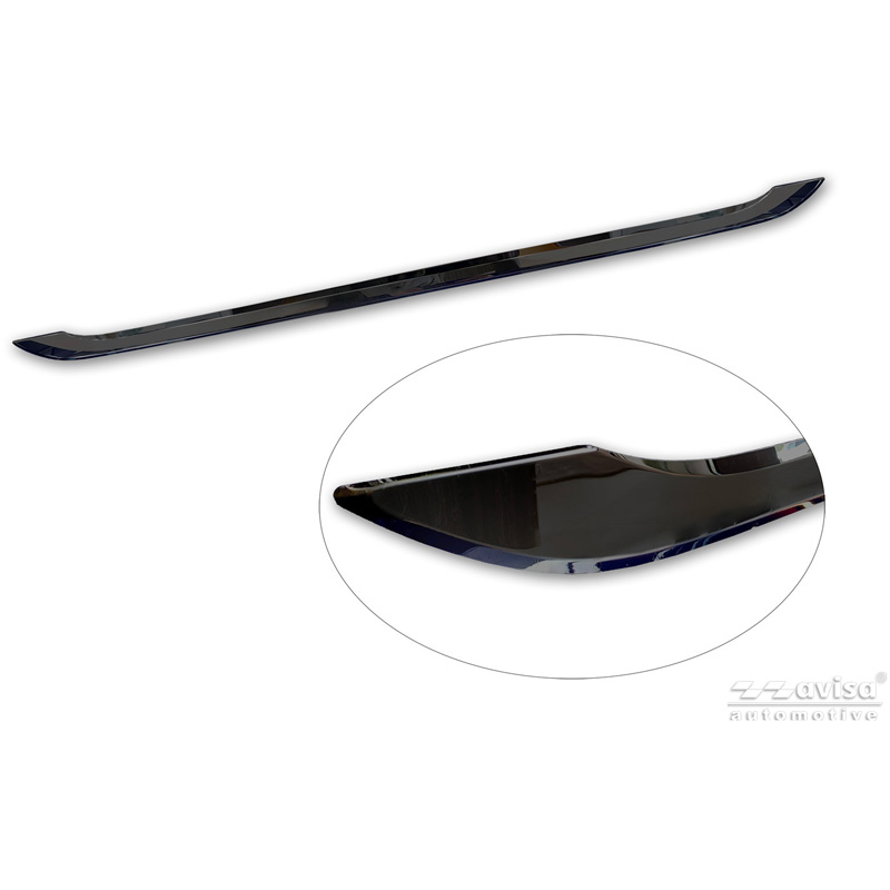 Avisa Zwart Chroom RVS Kofferbak Sierlijst  BMW 3-Serie Touring (G21) M-Sport Facelift 2022-