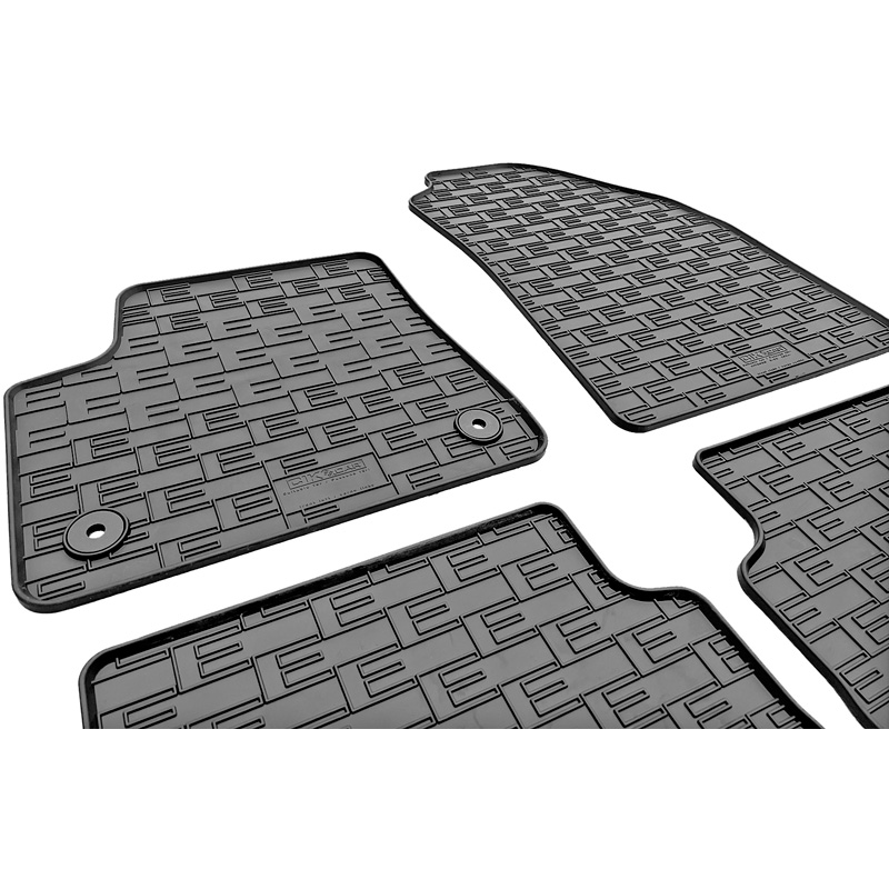 CIKCAR Rubber matten  Fiat Grande Panda EV 2025- (4-delig + montagesysteem)