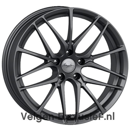 Breyton Fascinate 10,5x21 5x120 ET44 Matt Gun Velgen
