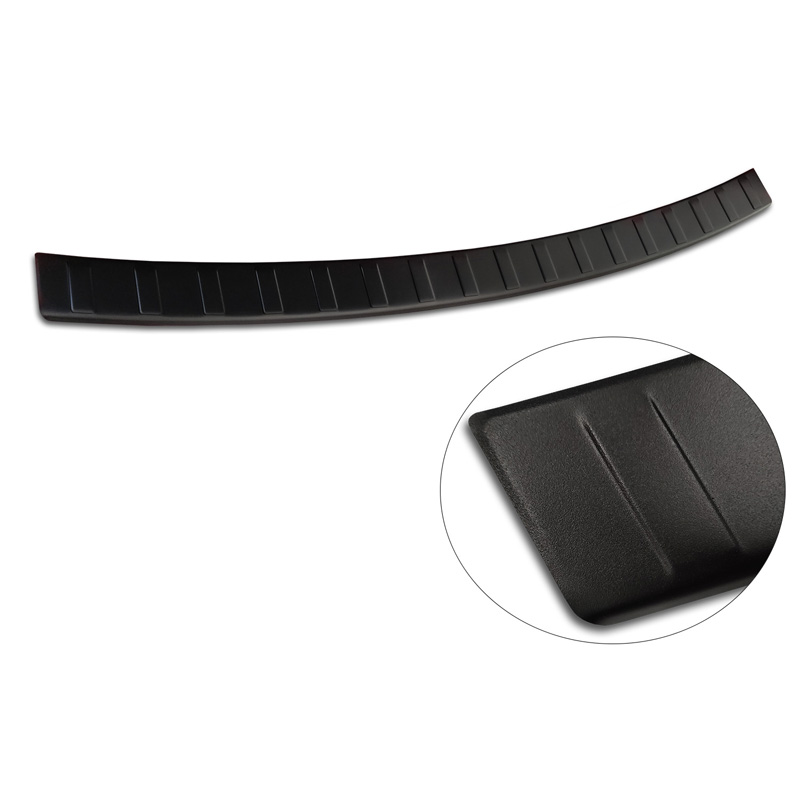 Matzwart RVS Achterbumperprotector  Mazda CX5 II 2017- incl. Facelift 'Ribs'