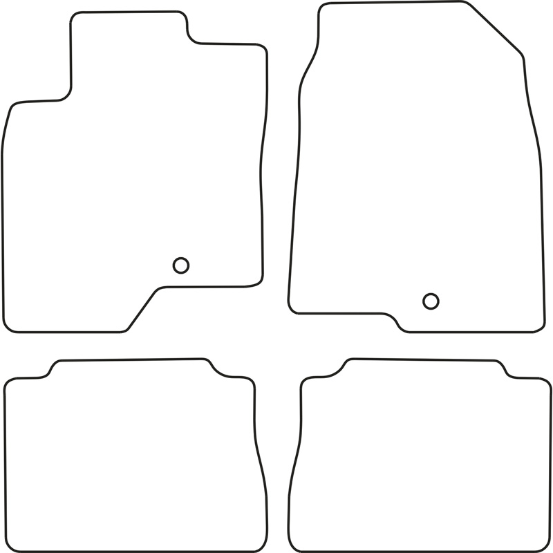 Automatten Opel Antara 07-