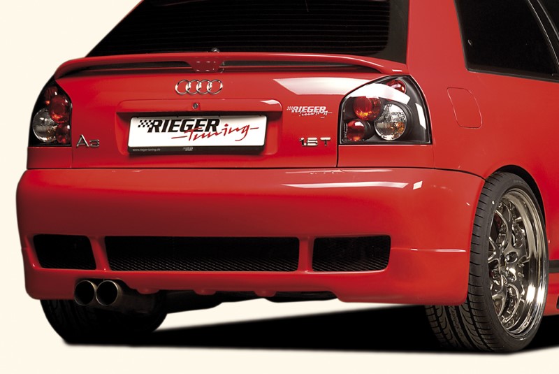 Achterbumper Audi s3-look Audi A3 8L niet Quattro ABS Rieger
