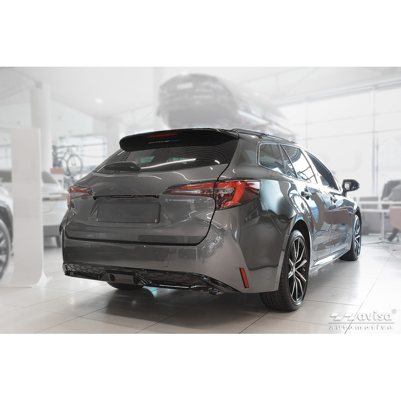 Avisa Zwart Chroom RVS Kofferbak Sierlijst  Toyota Corolla Touring Sports (E21) 2019-