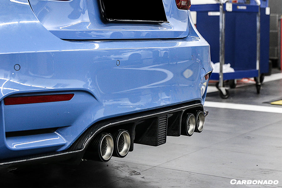 BMW M3 F80 & M4 F82 KNF Style Rear Diffuser 2014-2020