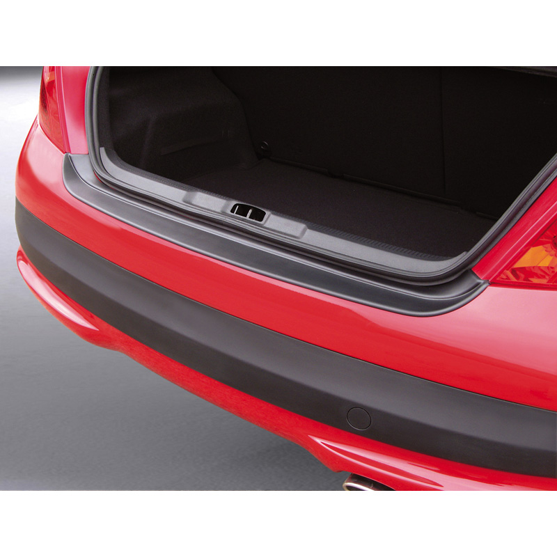 ABS Achterbumper beschermlijst  Peugeot 207 HB 3 deurs Zwart