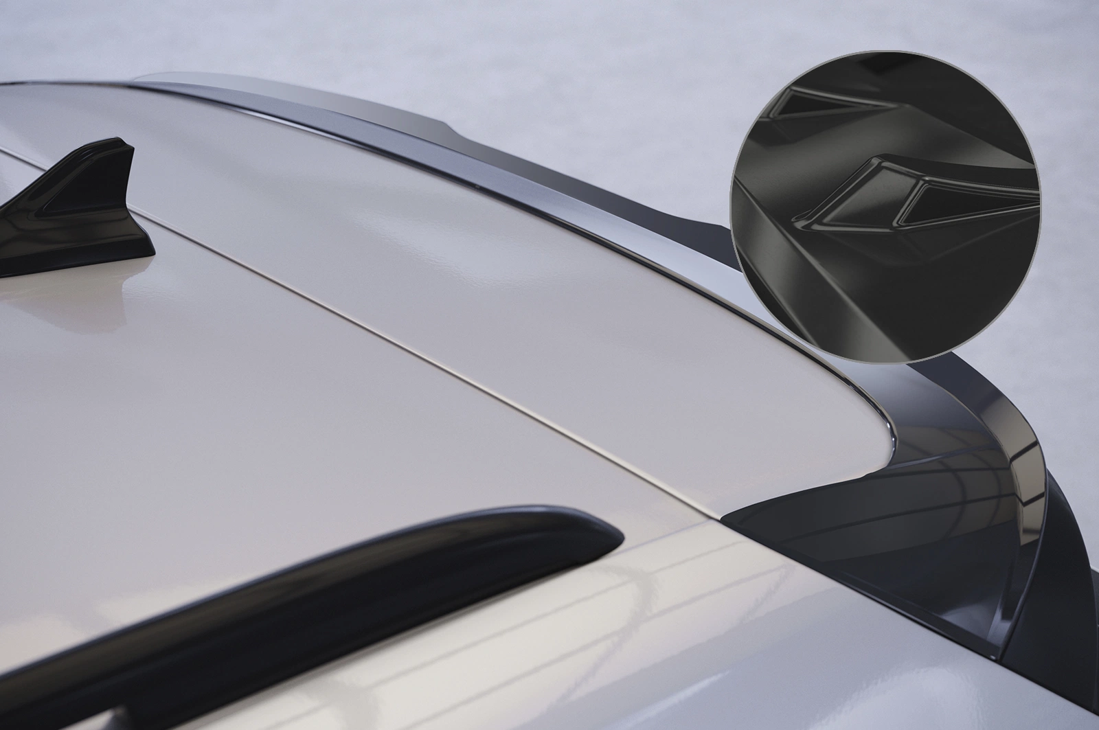 Achterspoiler VW Golf 8 (Typ CD) Variant Glans Zwart (2020–) CSR