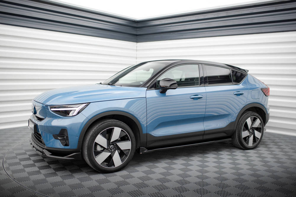 Zijskirts Volvo C40 Maxton Glans Zwart