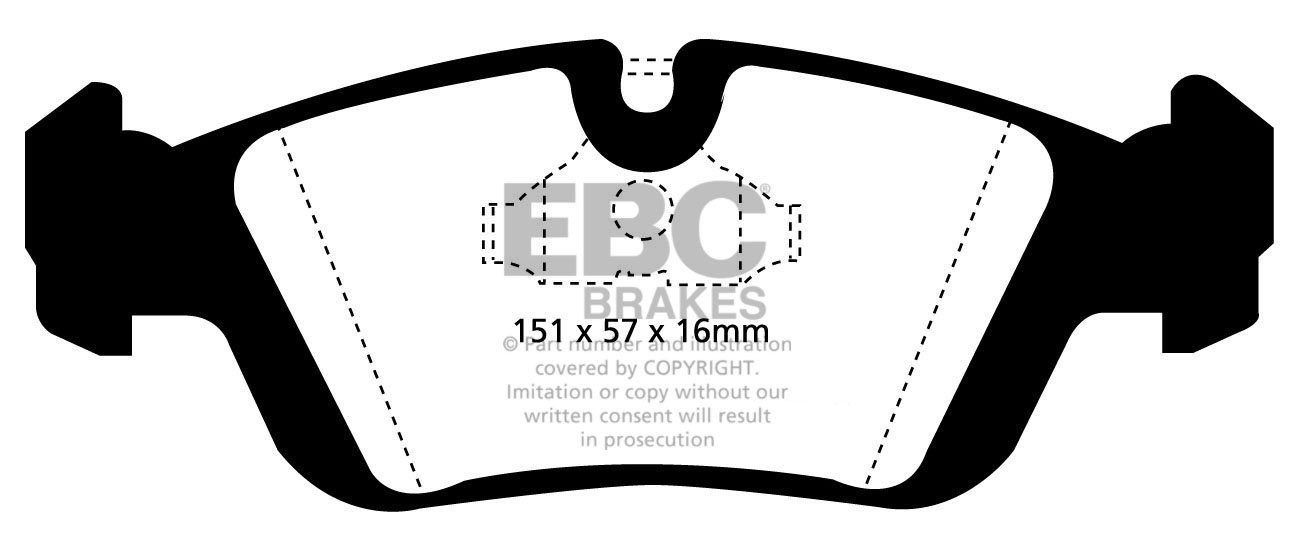 EBC Brakes CITROEN Xantia 1.6 1992-1998 Remschijf ultimax voorzi