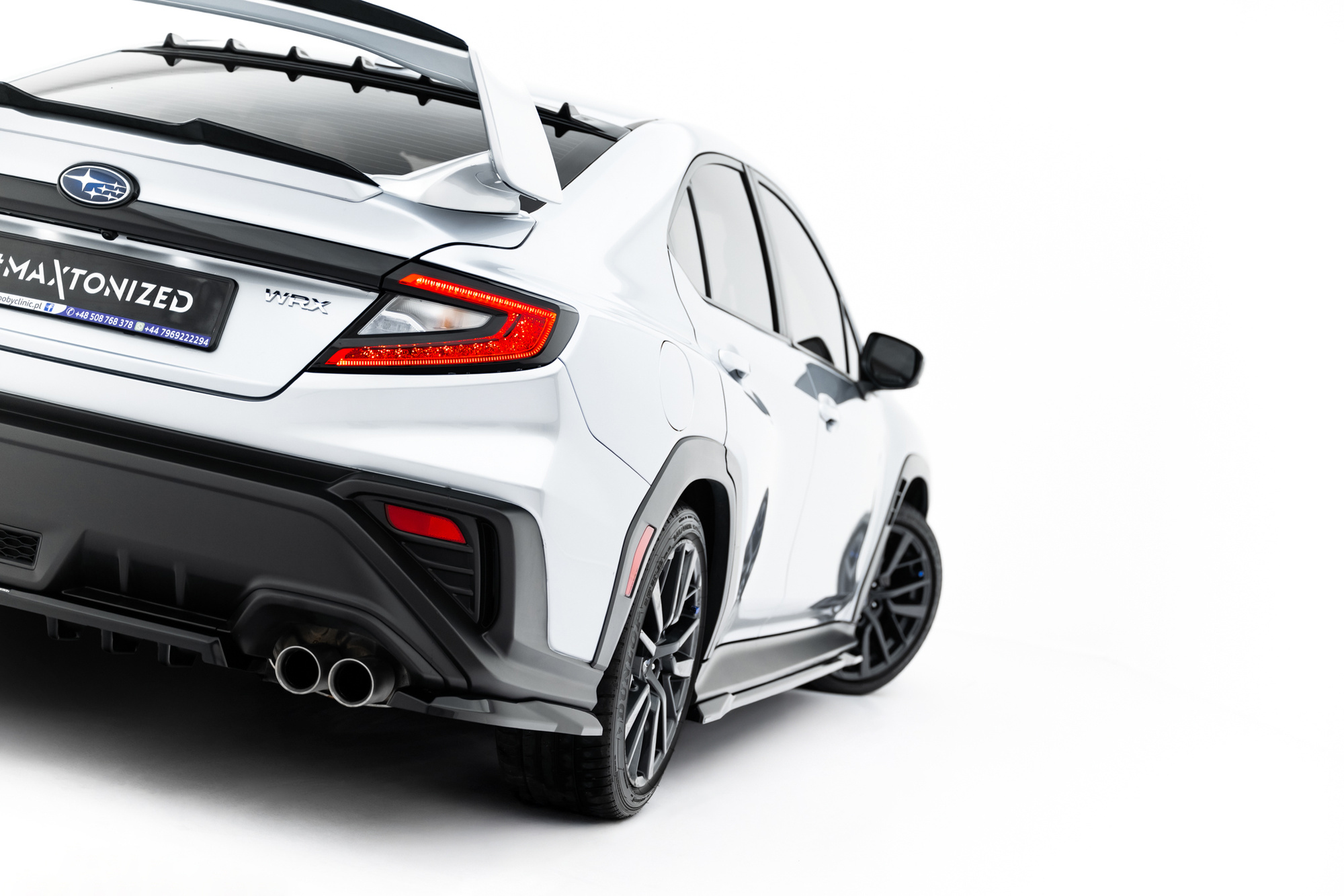 Rear Side Splitters Subaru WRX STI Mk2 2021 – Maxton Design