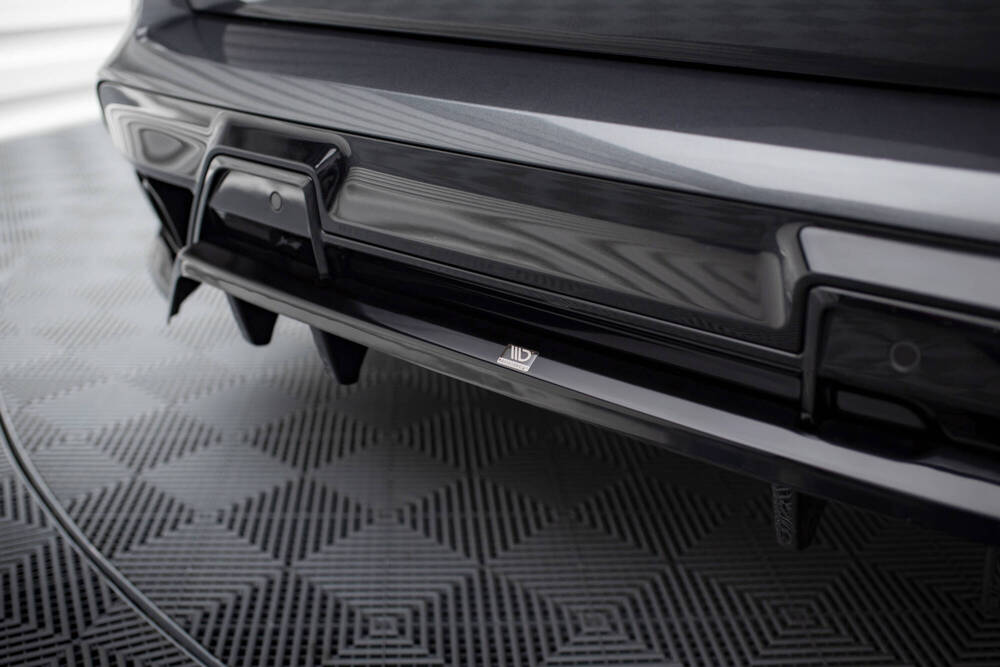Diffusor BMW X5M F95 Facelift Maxton Glans Zwart