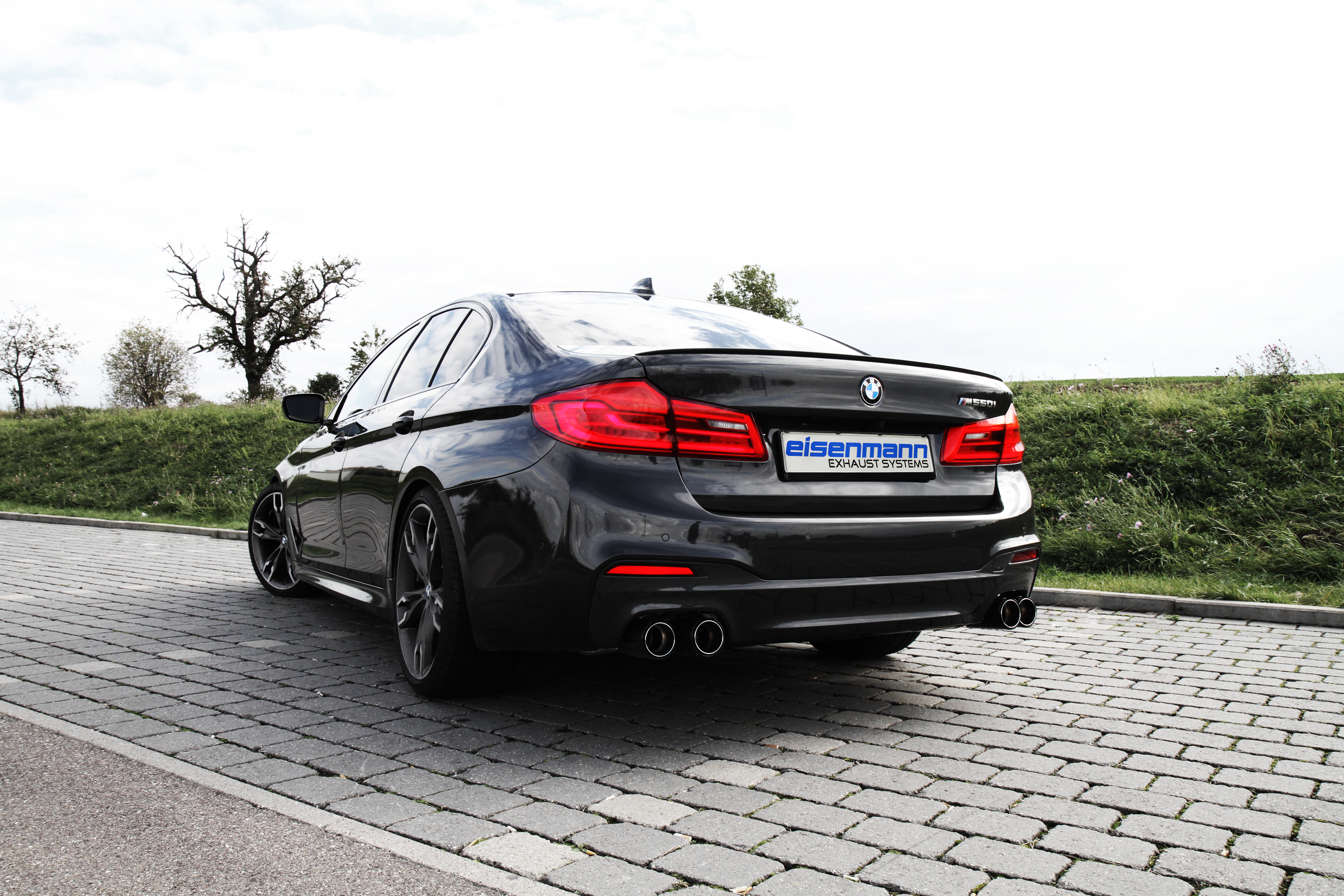 Rear Muffler BMW 5 Series Sedan Exhaust Systems
