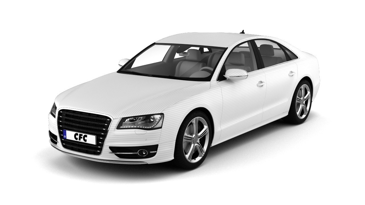 Car wrap folie CFC Designfolie emboss-silver 60 x 50 cm