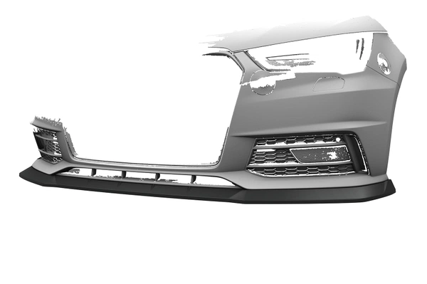 Voorspoiler | Bekerspoilerlip Audi A1 (8X) S-Line