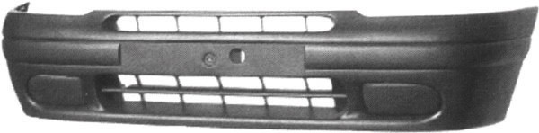 VoorBumper CLIO, 96-98 ZWART