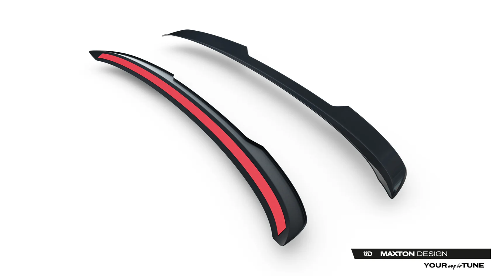 Spoiler Cap Volkswagen Tayron R-Line Mk1 Glans Zwart