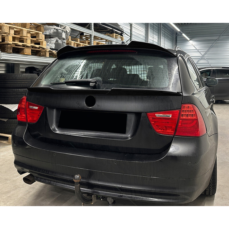 Onderste achterspoiler  BMW 3-Serie E91 Touring 2005-2012 (ABS Glanzend zwart)