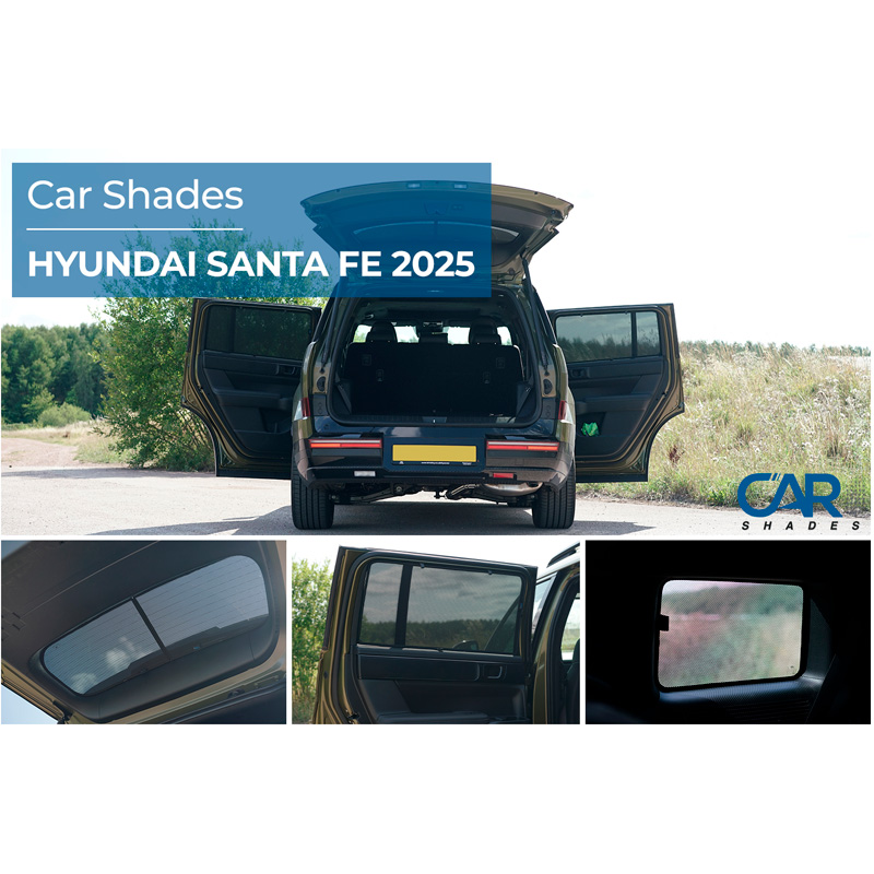 Set Car Shades  Hyundai Santa Fe V (MX5) 2024- (6-delig)