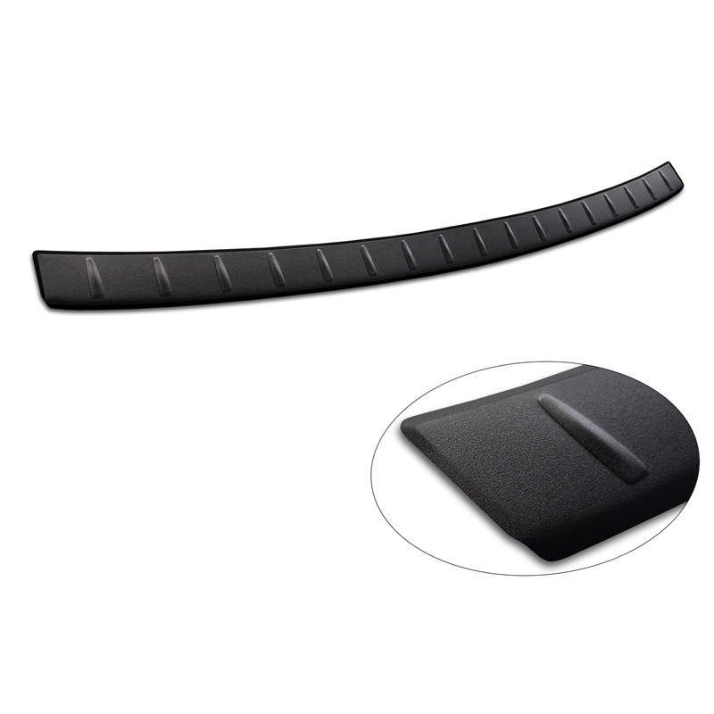 Matzwart RVS Achterbumperprotector  MG (E)HS Facelift 2020-2023 & Facelift 2023-2024 'Ribs'