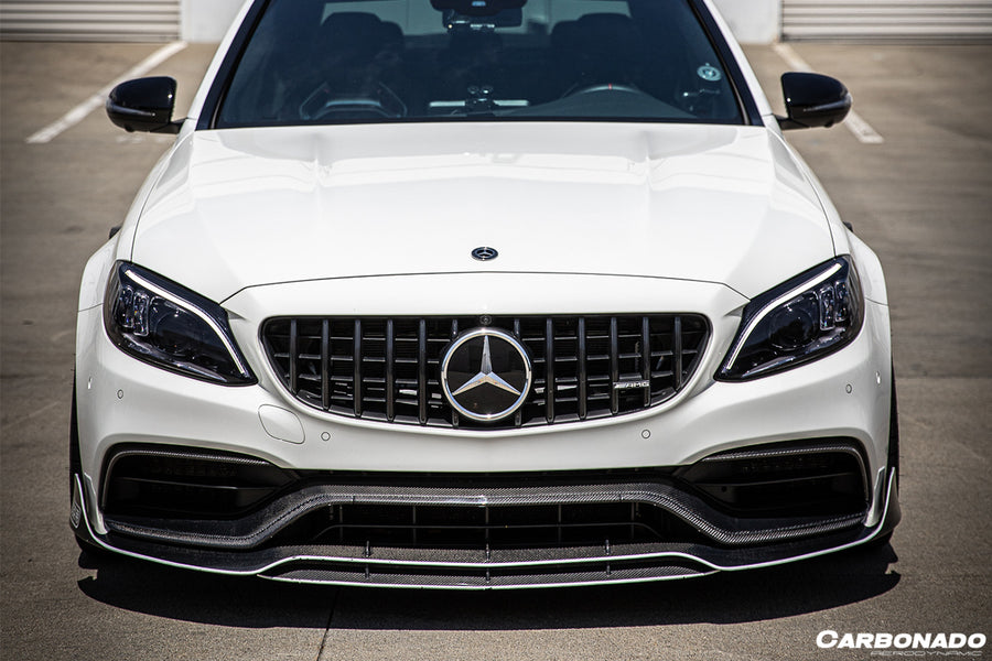 Mercedes Benz W205 C63/S AMG Sedan BR Style Voorspoiler 2015-2021