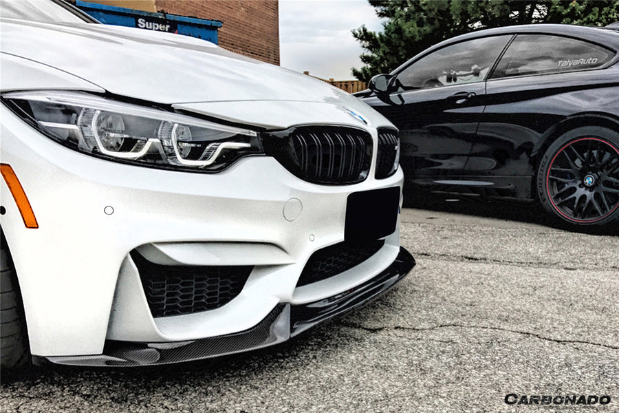 BMW M3 F80 & M4 F82 VA Style Carbon Fiber Front Lip 2014-2020