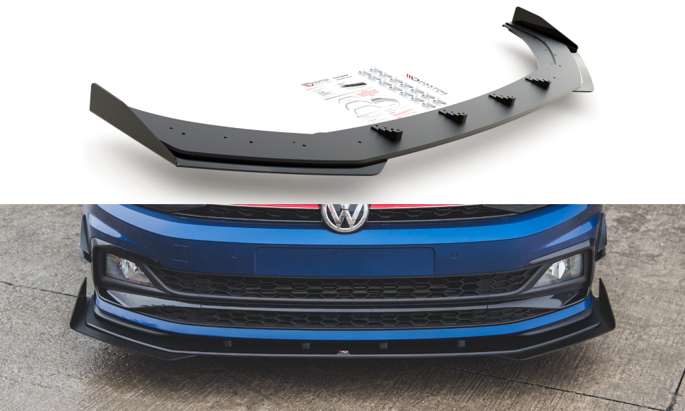 Voorspoiler Race VW Polo MK6 GTI