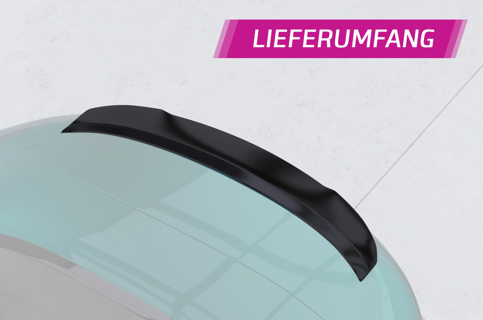 Achterspoiler BMW 8er / M8 G14 / F91 Cabrio Glans Zwart (11/2018 - heden)