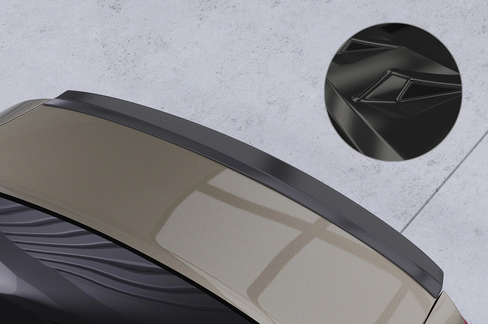 Achterspoiler voor VW Passat B7 Typ 3C Glans Zwart (2010–2014) – CSR Automotive