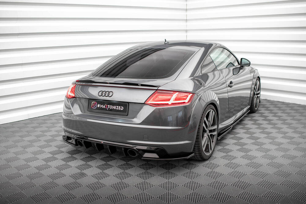 Zijdiffuser Audi TT S-Line 8S Maxton Glans Zwart