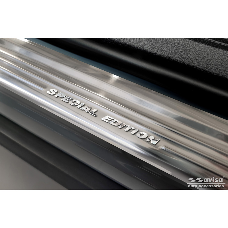 Zilver RVS Instaplijsten  Nissan Qashqai III 2021- - 'Special Edition' - 4-delig