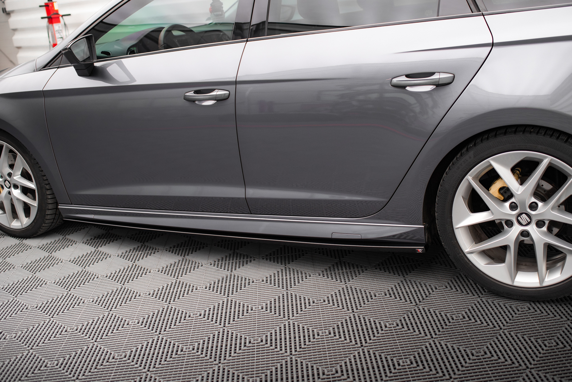Zijskirts  Seat Leon Cupra / FR / Standard Mk3 / Mk3 Facelift V.5