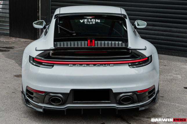 Porsche 911 992 Carrera/Targa S/4/4S BKSS Style Carbon Diffuser 2019-2021