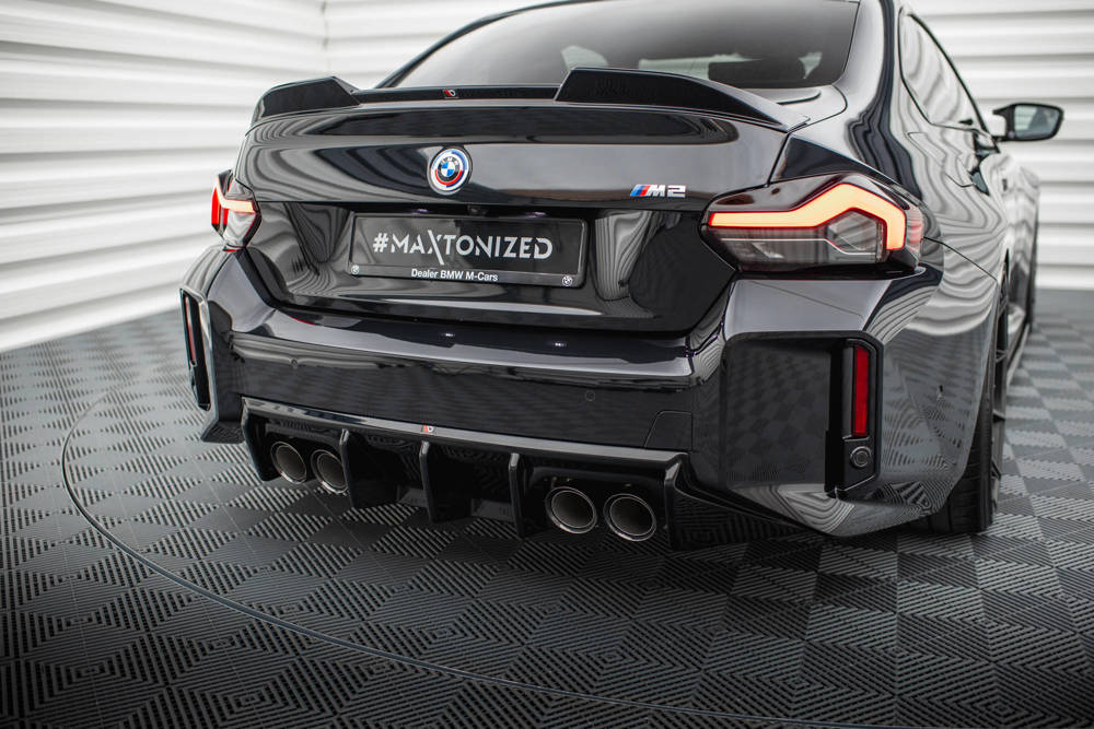 Diffuser V.1 BMW M2 G87 Maxton Glans Zwart