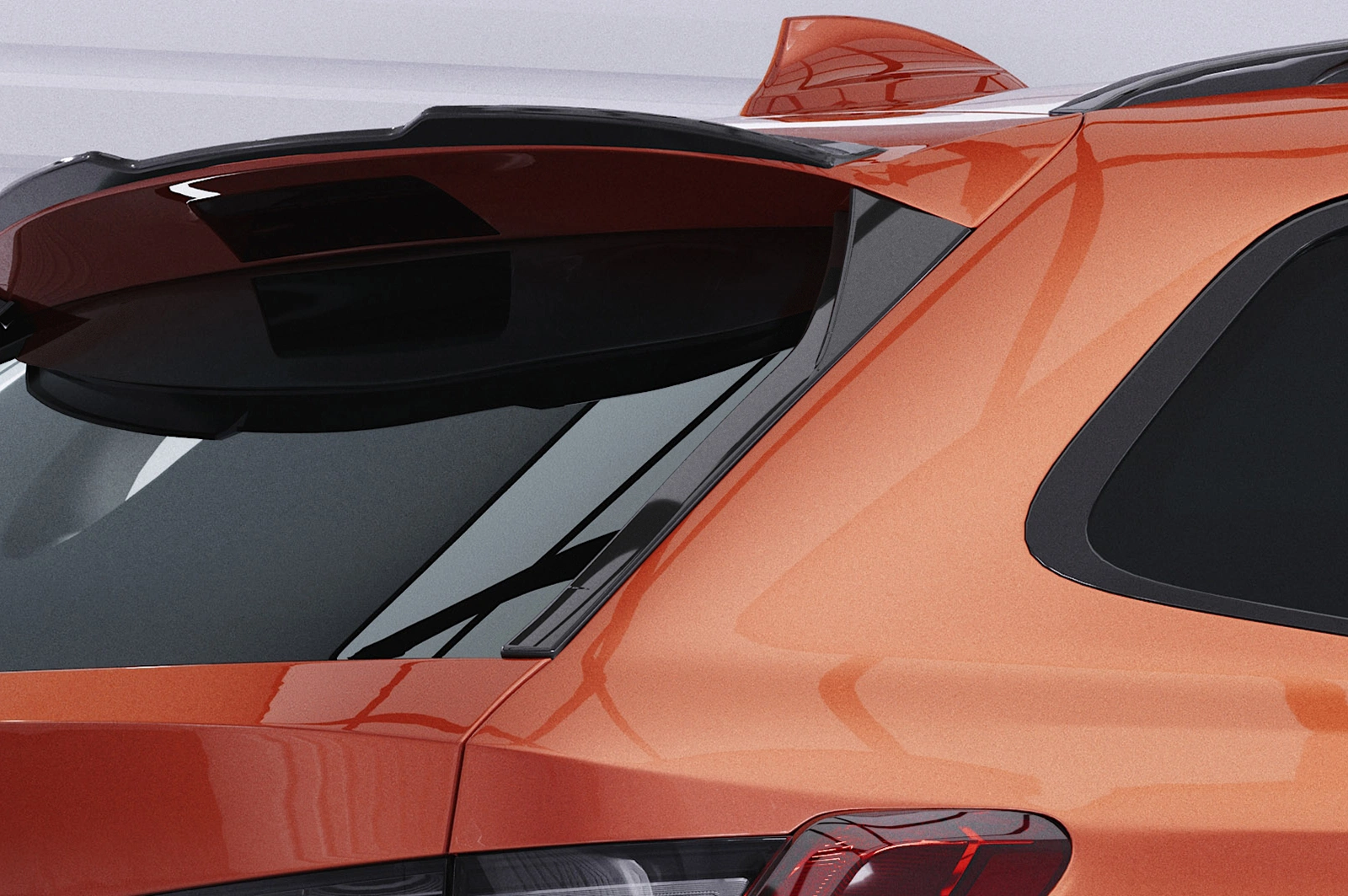 Achterspoiler BMW 3er G21 Touring glans zwart